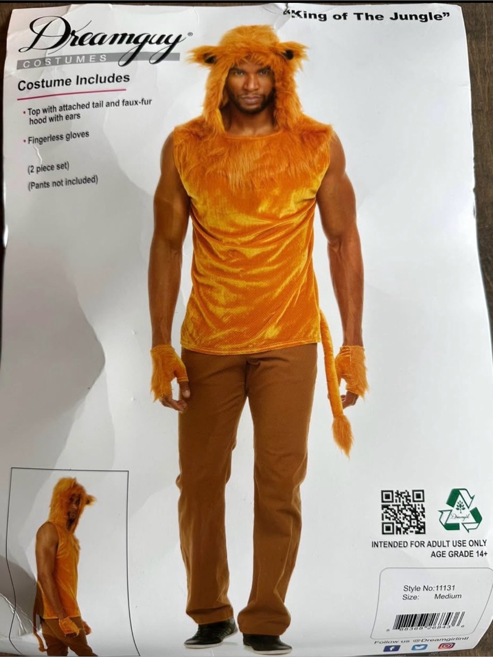 “KING OF THE JUNGLE” COSTUME